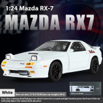 Uus 1:24 Mazda RX7-FC Suure Auto Mudel Kaunistus Simulatsioon Sulamist Auto Laste M&auml;nguauto Sportauto Ehtne Kollektsioon Poisi Kingitus