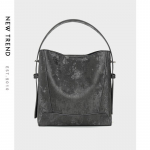 Kott Naiste Suure Mahutavusega T&auml;iustatud M&otilde;istusega Naiste Kott S&otilde;itmiseks Ni&scaron;&scaron; &Uuml;he &Otilde;laga Ristkeha Naiste &Auml;mbrikott must