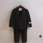 &Uuml;likond Poistele Kevadine Vabaaja Laste Koolivorm R&otilde;ivad Handsome Kids &Otilde;htujuhi Esinemiskost&uuml;&uuml;m 2-11 Aastat Poisi S&uuml;nnip&auml;ev Bleiserite Komplekt 90cm