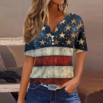 Naiste T-s&auml;rgi T-s&auml;rgi n&ouml;&ouml;biga l&uuml;hikeste varrukatega igap&auml;evane n&auml;dalavahetuse mood V-kaelusega tavaline topp L sinine