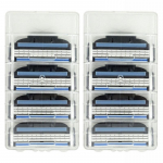 Uued 8 tk 3 teraga meeste raseerimiskassetti Raseerimine Vahetatavad raseerimisterad 8pcs