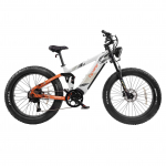 Cyrusher Ranger 2.0 T&auml;iskasvanute V&auml;litingimustes Kasutatav Elektrijalgratas 52V20AH Aku 1500W Mootor Linna Elektri-Maastikuratas 26 Tolli Maastikurehvidega Elektrijalgratas valge