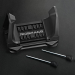 RIDERACE jalgrattaparkla pannal Reguleeritav MTB jalgratta seinahoidja riidepuu maanteerattaspordi vitriinide statiivi rehviklamber siseruumides must