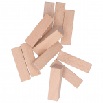 11 tk Nikerdamiseks Puitplokk Lihvimata Puidust Tempel Naturaalne P&ouml;&ouml;k DIY Nuga 7 x 2 x 2cm jaoks