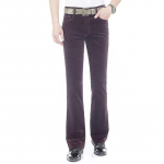 P&uuml;ksid Mehed Meeste Vabaaja P&uuml;ksid &Auml;ri Vabaaja P&uuml;ksid Velvetist Kellap&otilde;hjaga P&uuml;ksid Korea Stiil Venivad Boot Cut P&uuml;ksid 29 lilla