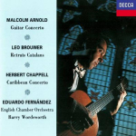 CD MALCOLM ARNOLD, LEO BROUWER, HERBER - Kitarr kontserdid 4302332 Decca 1990 Euroopa Klassikaline Kasutatud