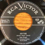 7-tolline plaat EDDY ARNOLD - Anytime 480002 RCA Victor US Folk Kasutatud