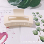 Korea naiste t&uuml;drukute plastikust juuksek&uuml;&uuml;nised juukseklambrid peakatted suures suuruses juuksen&otilde;el Krabi Barrette moekaunistused juukseaksessuaarid