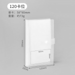 Tasku Mini Fotoalbum L&auml;bipaistev Album Fotokaardi Hoidja Mini Album S&auml;ilitamine Kogumik Kaart Rongi Pilet Album 120