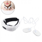 Masseur de cou &eacute;lectrique Masseur d'impulsions Cervical Shiatsu Vertebral Massager Outil de soulagement de la douleur musculaire