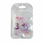 30 tk. DIY Nail Art Decor 3D Butterfly Lille Ehted K&uuml;&uuml;nepell Aurora Vaigu Liblikas Glitter Rose K&uuml;&uuml;nte Teemantmanik&uuml;&uuml;r Disain