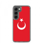 Coque T&eacute;l&eacute;phone &ndash; Samsung &ndash; Galaxy S23 Plus &ndash; Drapeau Turquie &ndash; Supp &ndash; Mitmev&auml;rviline