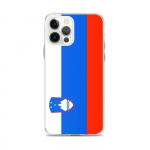 Coque T&eacute;lephone Drapeau Slov&eacute;nie &ndash; iPhone 12 Pro Max