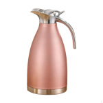 2.0 L Stainless Steel Vacuum Coffee Pot, Keeps for 36 Hours, Double-walled, Versatile Use in roosa
