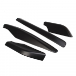 Auto Must ABS Plastik Katuseraami Otsakate Mitsubishi Pajero jaoks 2009-2018