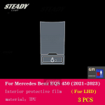 Mercedes Benz EQS EQE AMG jaoks - Auto siseosa klaveripaneeli kaitsekile TPU L&auml;bipaistev Isekleepuv V&auml;rvikaitse Style A For LHD