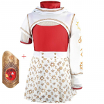Laste t&uuml;drukud Anime multifilm Zombid Vampiirid Prindi &Uuml;ks pikkade varrukatega T-s&auml;rk Seelik Kapuutsiga Komplekt Halloweeni Cosplay Kost&uuml;&uuml;mid 110cm