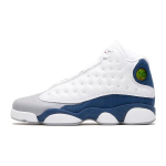 Air Jordan 13 Retro GS French Blue Laste tossud Valge Hele-teras-hall Tulepunane DJ3003-164 36.5