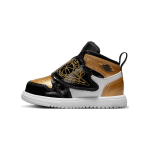 Air Jordan Sky Jordan 1 SE TD Gold Toe Beebi tossud Must Metallik-Kuld Valge DV6068-071 23.5