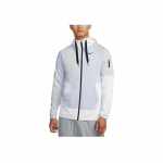 Nike Logo Tr&uuml;kitud Lapitekkiga Kapuutsiga Pikkade Varrukatega Dressipluus Meeste Topid Valge DQ4788-085 L