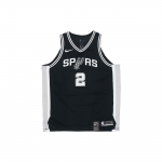 Nike Kawhi Leonard #2 San Antonio Spurs NBA S&auml;rk, Autentne M&auml;ngija Versioon Meeste Topid Must 863039-010 S