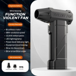 Kiire 990000 RPM Turbo V&auml;givallane Ventilaator V&otilde;imas &Otilde;hupuhur X8 Elektrilised Turbo Jeti Puhurid 60m/s Harjadeta Tugev Tolmu Eemaldamine