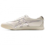 Onitsuka Tiger Mexico 66 Nahast &Uuml;mar Nina Paeladega P&otilde;rutust Summutavad Kulumiskindlad Madalad Vabaajajalatsid Unisex toss Valge H&otilde;bedane 1183B889-106 38