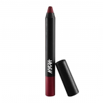 Nykaa MATTE-ilicious huulepliiats - T&auml;iuslik ploomitoon nr 02 koos Prove Your Point kosmeetilise teritajaga
