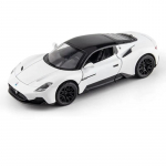 1/32 Maserati MC20 Cabrio Sulamist Sportauto Mudel Valatud Metallist Simulatsioonim&auml;nguauto Mudelite Kogu Heli ja Valgusega Laste Kingitus valge