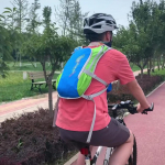 Lightweight Insulated Waterproof Hydration Backpack w/ Bladder, Reflective Stripes for Running, Hiking, Cycling, Camping, Unisex One Size