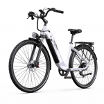 OT05PRO gray/white 250W motor power 36V22.5AH battery 700C * 50C tire maximum speed 25KM/H torque sensor hydraulic brake city road electric bicycle hall v&auml;rv
