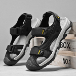 Suve Meeste Sandaalid Ehtsast Nahast Meeste Vabaaja Jalan&otilde;ud V&auml;litingimustes Meeste Nahast Sandaalid Meestele Rannajalatsid Rooma Jalan&otilde;ud 39