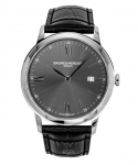Baume & Mercier Classima Nahkrihm Must sihver Kvarts M0A10416 Meeste k&auml;ekell