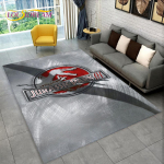 3D-koomiks Jurassic Parki dinosauruste ala vaip, suur vaip, elutoa diivani uksematt, libisemiskindel lapse p&otilde;randamatt 70x100cm(27x39im)