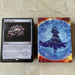 Uued 107 tk sinise s&uuml;damikuga Magic The Gathering kaarti MTG Proksi kaardid 1 box-107 pcs