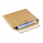 5 pochettes en carton - 33 x 23 cm pruun