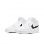 Nike Court Vision Mid 'Valge Must' CD5466-101 Meeste kingad EU 42.5 valge
