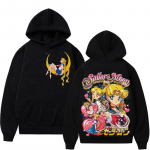 2025 Uus Sailor Moon S&uuml;gis Talv Y2k Kapuutsiga S&auml;rk Kuum Mood Anime &Uuml;hine Nimi Kunstniku Seeria Trendikas L&otilde;tv Dressipluus S&uuml;gis Talv S