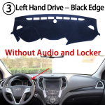 Hyundai Santa Fe 2013-2018 DM IX45 Siseaksessuaarid Auto Armatuurlaud Kattepadi Armatuurlaua Matt Paneeli Padjakate Vaip Armatuurlaud Matt UV-vastased Matid