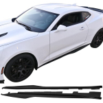 Tiivakate Pikendus &Uuml;hilduv 20162025 Chevy Camaro ZL1 Stiil L&auml;ikiv Must PP K&uuml;ljekarpide Laiendaja K&uuml;ljekaitse United States