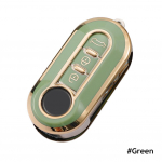 Auto Smart Key &uuml;mbrise kate FIAT 500 Ducato Panda Punto 500L Lancia Musa jaoks Citroeni h&uuml;ppaja jaoks Peugeot Boxeri jaoks roheline