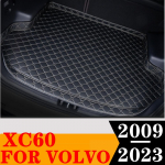 Sinjayeri auto pagasiruumi matt veekindel autoosad saba pagasiruumi vaibad k&otilde;rge k&uuml;ljega pakiruumi kattepadi sobib Volvo XC60 2009 jaoks Brown