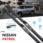 jaoks Nissan Patrol Y60 GR Y61 Y62 1987~2016 Klaasipuhasti hari Autotarvikud Kleebised Klaasipuhastid 1988 1996 1997 2010 2014 1987-1996 Y60 1818