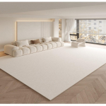 Beež Luksuslik Elutoa Vaip Moodne Minimalistlik Stiil Tuba Mat Pehme Ja Paks Libisemisvastane Parandab Kodu Dekoor 120X160CM(3.9X5.3FT