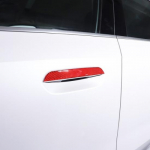 Red Carbon fiber Exterior Door Handle Cover Trim Sticker For BMW X1 U11 -24