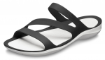 Crocs Swiftwater naiste sandaalid, 203998, Must/Valge, W8 (24 cm)