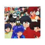 Ranma 1/2 Tekid Korallfliis Pl&uuml;&uuml;s Tekstiil Dekoor Anime Multifunktsionaalne Pehme Visketekk Kodu Diivani Voodipesu Visked 30x40in