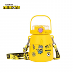 Minions 880 ml kahekordse joogikorgiga roostevabast terasest termospudel