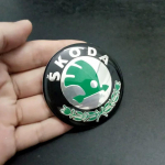 for Skoda 90mm Car Wheel Center Cover Hub Sticker Octavia A5 A7 Fabia 1 Superb Kamiq Rapid Yeti Citigo Kodiak Accessories