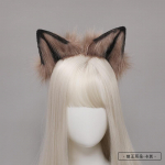 Uus Red Fox Anime Beast Ear Beast Tail Hundi k&otilde;rva kassi k&otilde;rva peapael Kohandatud COSPLAY Golden LOL Fox Ears Palus juuste aksessuaarid punane